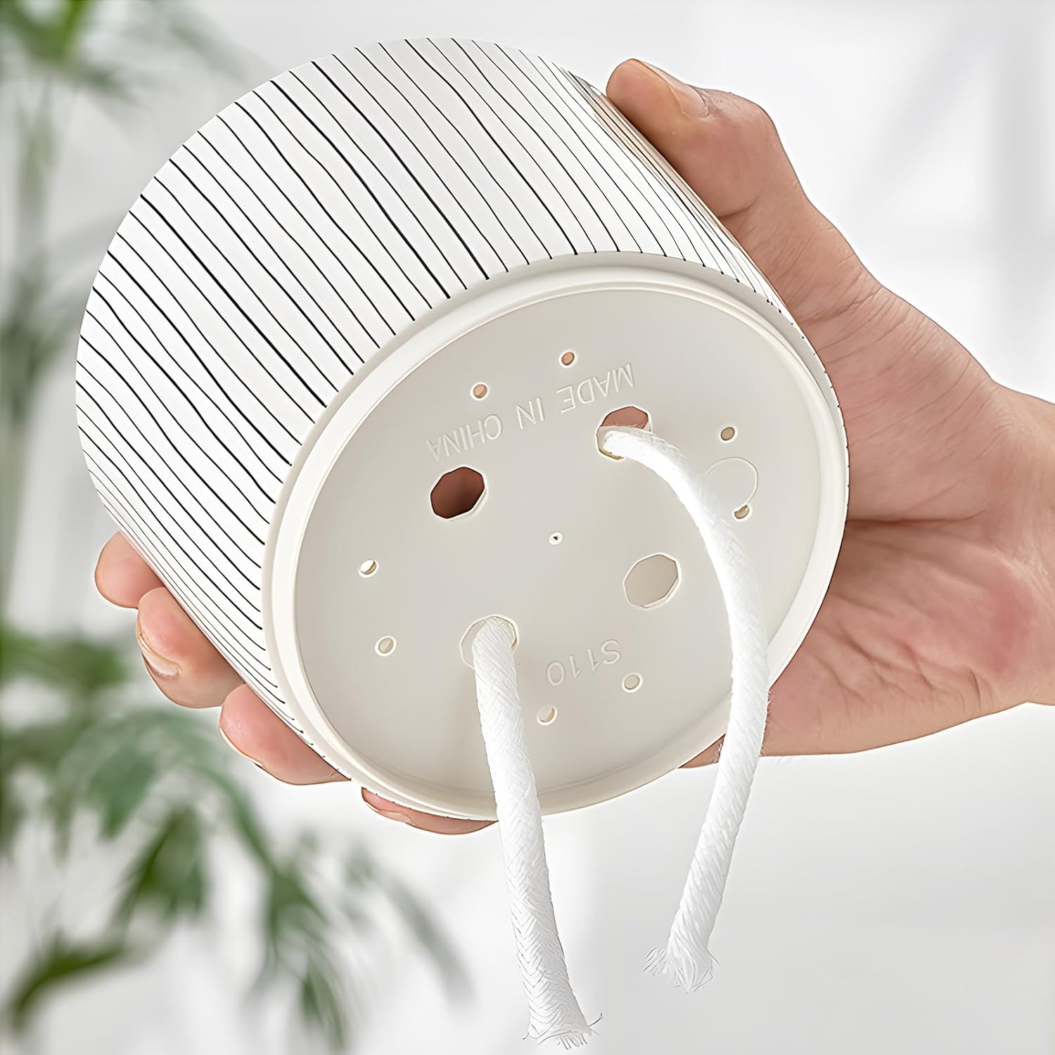 4 Pack Self Watering Pots Set, 4+5.5 Inch Self Watering Pots for Indoor Plants, Planter Pot with Wick Rope and Reservoir for African Violet, Spider Plant, Orchid - Image 5